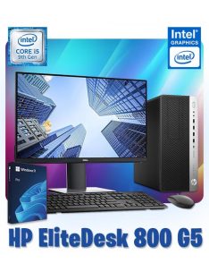   HP EliteDesk 800 G5 (i5 9500, 8GB RAM, 250GB SSD, Win11 Pro, monitor nélkül)